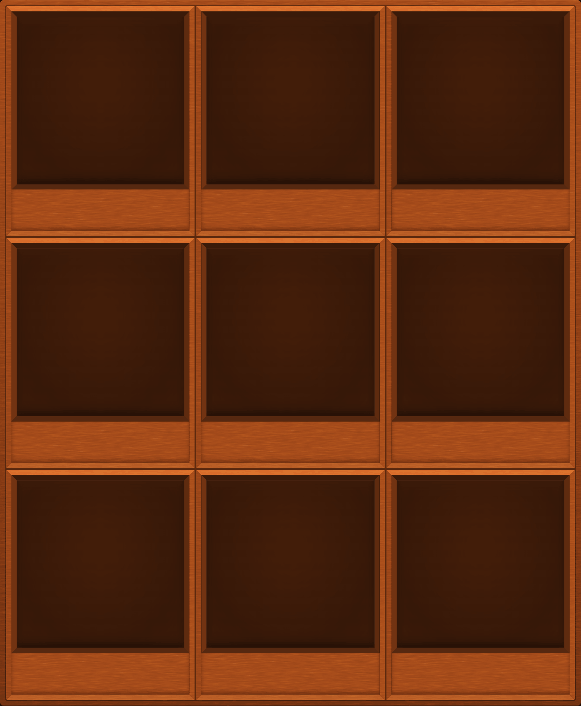 Orange Display Case (3x3)